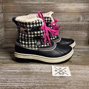 Sorel Tivoli Houndstooth Waterproof Winter Boots